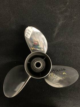 013060 Michigan Wheel 14.25x26 Rh Stainless Steel 3 Bl