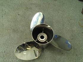 033061 Michigan Wheel Mercury Stainless Propeller Counter Rot 14 1/4 Dia X 20p