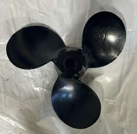 24-p19 Michigan Wheel 072131 Black Aluminum Propeller 10 3/8 X 11 1/2