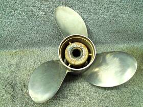 073003 Michigan Wheel Stainless Propeller Right-hand 13 1/4 Dia X 17p Force