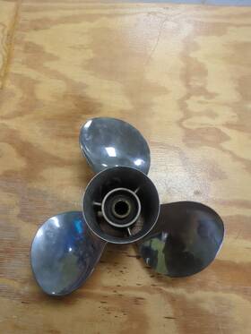 103018 Michigan Wheel Ss 3 Blade Boat Propeller 14 1/2x17 Sp-22