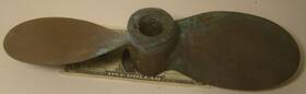 12rh8 Michigan Wheel Vintage Federal Sailer Bronze Propeller Prop