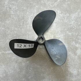 12x15p Michigan Wheel Federal Propeller Nibral 3 Blade Inboard Left Hand