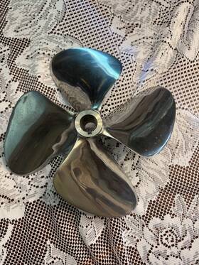 1418ls Michigan Wheel Stainless Steel Propeller 14-inch 14x18 1/2 Ls-x2 Lh Ski/jet/boat Xhs Prop