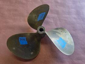 14lh12 Michigan Wheel Left Hand Ni-bral 14 Inch X 12p Cup Inboard Prop 1 Bore Needs Work P7490