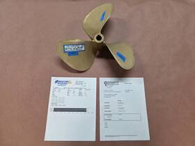 16lh20 Michigan Wheel Re-conditioned Lh 16 Inch X 20p Dyna-jet Bronze Prop 1 1/4 P7489