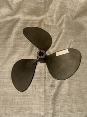 Michigan Wheel 16x16 1/4 Ni-bral 1 Inch Bore 3 Blade Right Hand Propeller
