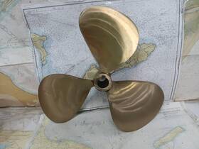 Michigan Wheel 20lh23-1.5 Boatersft Resale Shop Of Tx 2504 2275.05 Bronze 3 Blade 20lh23 Prop - 1.5 Inch Shaft