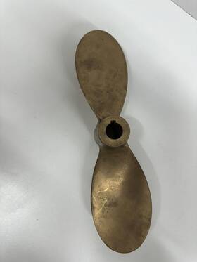 370106 Michigan Wheel Rh 12 Inch X 6 1 Mwc Sailer Bronze 2-blade Propeller