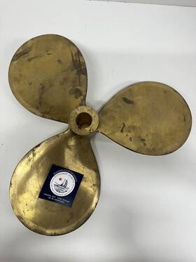 404927 Michigan Wheel 17 Inch X 10 1.125 Lh Mp 3-blade Bronze Propeller