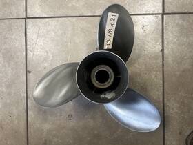 5072-21 Michigan Wheel 13 7/8 X 21p Propeller Stainless Steel 3 Blade