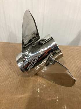 937519 Michigan Wheel Ballistic 3 Blade Propeller 14.5 Inch X 19p Damaged/out Of Box