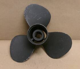 992681 Michigan Wheel Used / Vortex 12 1/4 X 9 Aluminum Outboard Propeller #