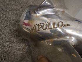 993053 Michigan Wheel Apollo Stainless Propeller Counter Rot 14 1/4 Dia X 17p