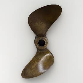 Aj57 Michigan Wheel Vintage Propeller 7 Inch X 8 Aqua-jet 1947-54 Mercury Mark