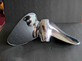 Aj700 Michigan Wheel Chrome Cupped 2 Blade High Performance 15 Spline Propeller C68