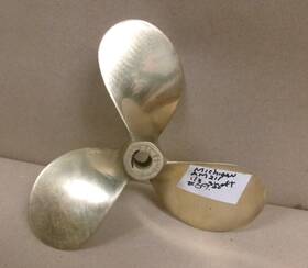 Am211 Michigan Wheel Used Stainless Propeller #