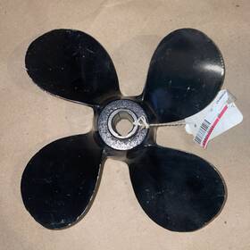 Amc-444 Michigan Wheel Mich 10x11 4 Blade Aluminum Propeller For Big Twin Omc