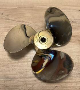 Amc-501 Michigan Wheel Mercury Mark 20 25 Bronze Propeller Amc 501