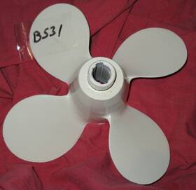 Amc-661 Michigan Wheel Mi 10x11 4 Blade Aluminum Propeller Firestone Scott Atwater B531