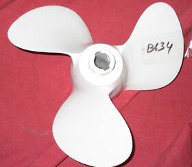 278125 Michigan Wheel Pj-50 Mi 12 1/8 X 14 Aluminum Propeller Evinrude 60-90 Hp 1960 - 68 B634