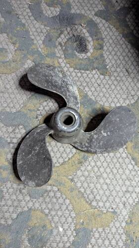 Pj14 Michigan Wheel 9 X 11 Aluminum Propeller Evinrude Johnson Proppeller