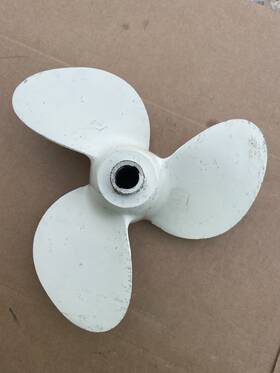 Ps-76 Michigan Wheel Ps 76 Aluminum 3 Blade Propeller