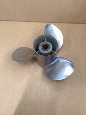 S30-649-c Michigan Wheel 14 X 19 Rh 3 Blade Stainless Steel Propeller Prop