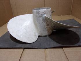 Smc-342 Michigan Wheel 14x17 Volvo Lh 3 Blade Propeller Smc 342