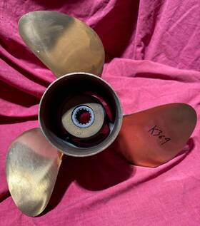 Smc-509c Michigan Wheel Mi 15.25 X 17 Smc-509 Bronze Propeller For Mercruiser 1982 - Older K369
