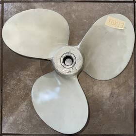 Smc96 Michigan Wheel Wheel/ Volvo Penta 16x13 3 Blade Aluminum Right Hand Propeller