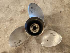 Sso-515-2-c Michigan Wheel 13 3/4 Inch X 15p Ss Prop Omc Evinrude Spline P10741