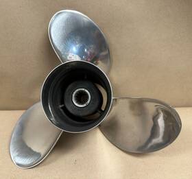 Sso-517-11-c Michigan Wheel Used / Evinrude 13 1/4 X 17 Stainless Outboard Propeller #