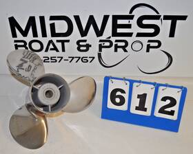 Sso-651-c Michigan Wheel 13 3/4 Inch X 21p Ss Propeller Evinrude Johnson