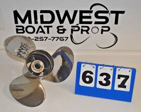 Ssv-212-c Michigan Wheel Ssv-212 14.5 X 21 Rh Stainless Prop Aquamatic Long Hub K134