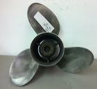Michigan Wheel Used Aftermarket Mercury Stainless Steel Outboard Propeller Photo