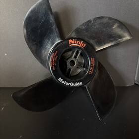 Motorguide Tt124 02 Ninja Doug Hannon 4 Blade Trolling Motor Prop Only
