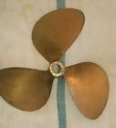 N6671 Federal Brass Blade Left Hand Boat Propeller Shaft