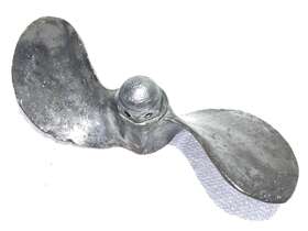 Ob100-99 Neptune Propeller Assembly And Prop Nut Outboard 1.7hp Muncie Mighty Mite Wc1