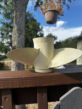 Nbjk-0684 Novelbee 11 1/8 X13-g Propeller Fit For Yamaha 40-60hp Outboard