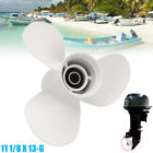 Nxw683867 Unbranded Boat Propeller Outboard Motor Aluminium Spline For 6184927814972