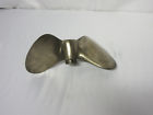 86265 Oj 12 25 C105 Vintage Johnson Oakland Ca Usa Blade Brass Propeller Marked