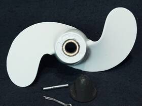 0368955 Omc Propeller Assembly 2 Blade Prop 8 X 7 Inch Johnson Evinrude Outboard