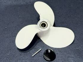 0383315 Omc 9.5hp Propeller 8 1/8 Inch X Pin Drive Prop Johnson Evinrude Outboard