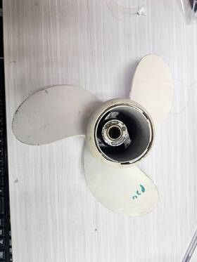 0386669 Omc Evinrude Johnson Propeller Aluminum 10x5 Ebay-3