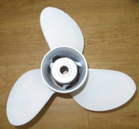 0391201 Omc Johnson Evinrude Propeller 19 Pitch 90-300 Hp 2.6l 3.6l