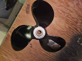 0763581 Omc Evinrude Johnson 9x9 Aluminum Propeller Ebay-1