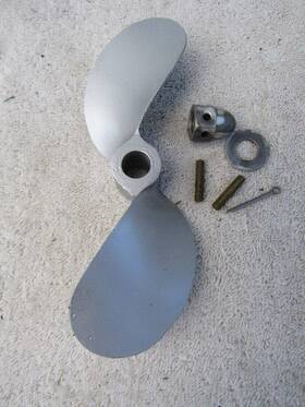 101636 Omc Evinrude Elto Antique Outboard Motor Propeller Ace Sportsman 1936-38 1.4hp 1.6hp