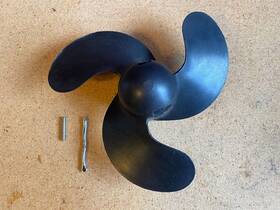 J3rtssr Omc 114848 Johnson 2000 3hp 3r Propeller 7-1/2 X 6