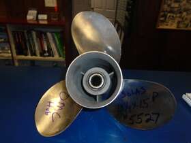 13x15p Omc V/4 S/s Propeller 3-blade 13x15 Rh Used